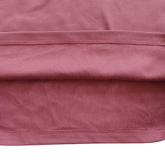 Cloudveil Mens Thermal‎ Waffle 1/4 Zip Lightweight Softshell Shacket Shirt Large - Picture 7 of 9